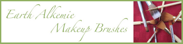 Earth Alkemie's Makeup Brushes